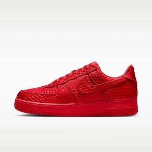 12M - [NEW] Men's Air Force 1 Retro 'Valentine's Day' Shoes Red IB6836-600